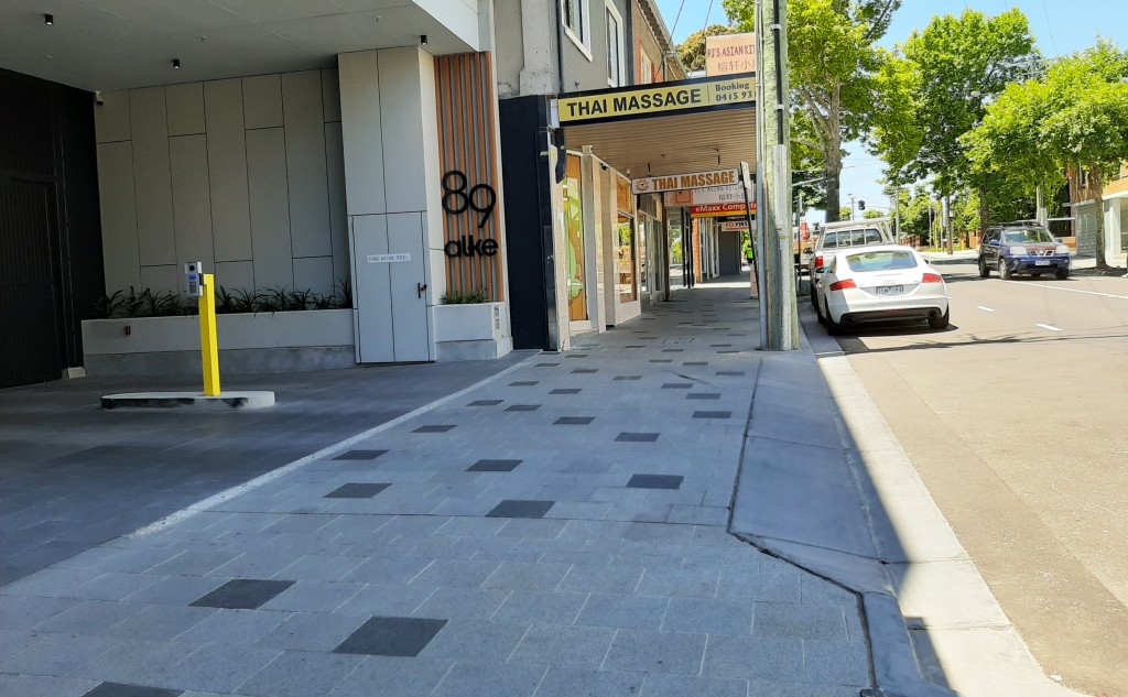 Continuous Footpaths at Driveways & Side Streets